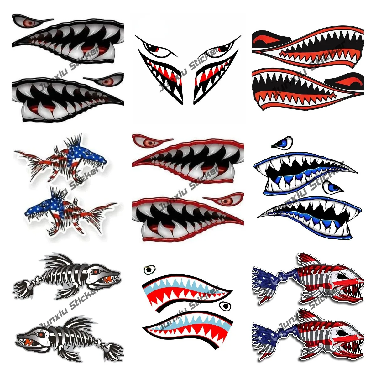 Wall Art Warhawk Shark Tiger n – Fishing Boat Oar recenzja i cena
