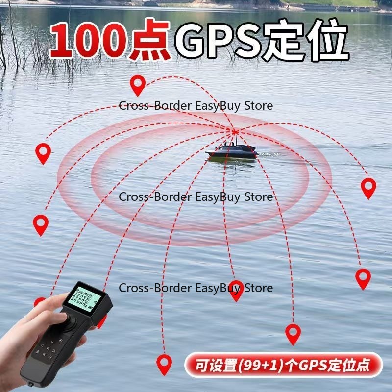 Łódka zanętowa z GPS i funkcją – Fishing Boat Gps recenzja i cena
