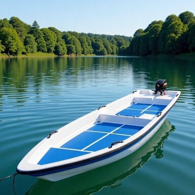 Dwuwarstwowa, wzmocniona łódź  – Fishing Boat Fiberglass recenzja i cena