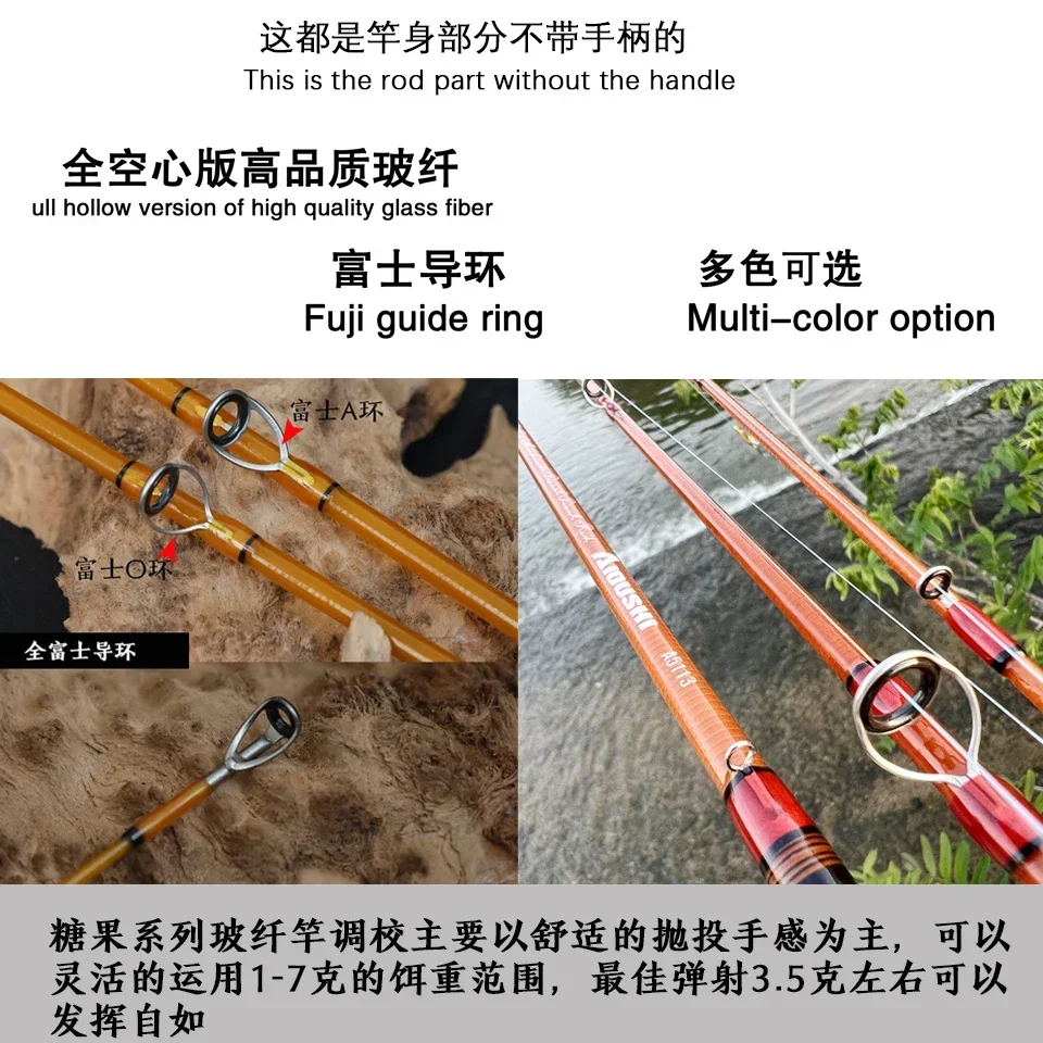 1,3 m, wędka AIOUSHI CanAIOUSH – Fishing Boat Fiberglass recenzja i cena