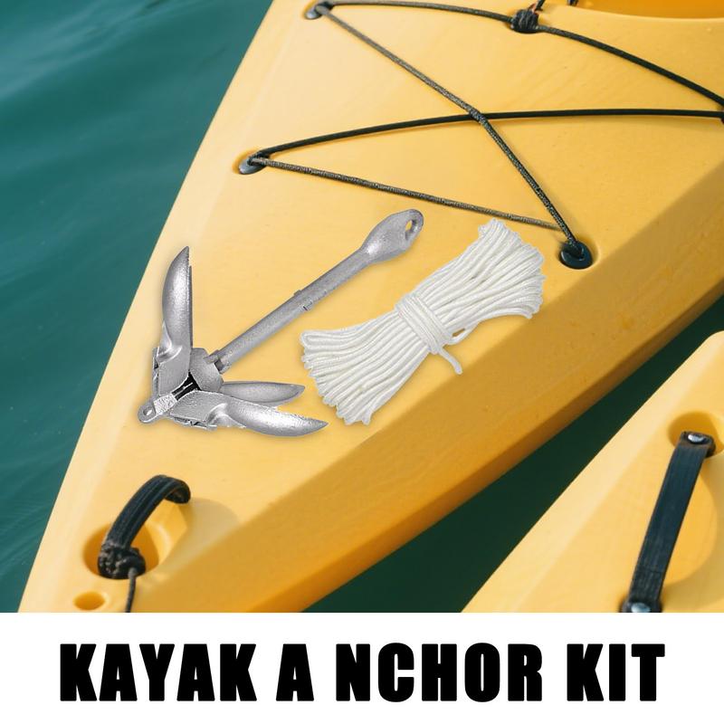 Kotwiczenie kajaka Kompaktowy  – Fishing Boat Anchor recenzja i cena