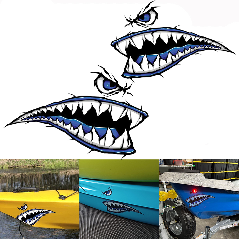 2 SZT. Naklejki na łódkę z zęb – Fishing Boat Paddle recenzja i cena